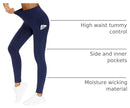 Women's Thick High Waist Yoga Pants Workout Leggings