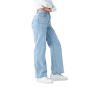 Mars Power Women's High Waist Wide Leg Baggy Jeans