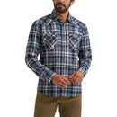 Men's Iconic Regular Fit Plaid Snap Shirt